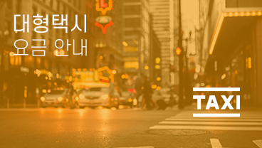 대형택시 요금